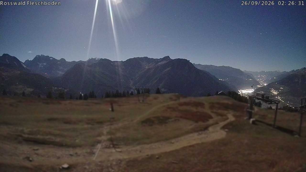 Archiv Foto Webcam Rosswald - Fleschboden