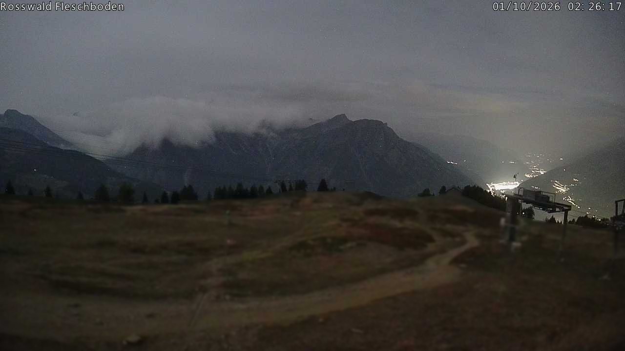 Archiv Foto Webcam Rosswald - Fleschboden