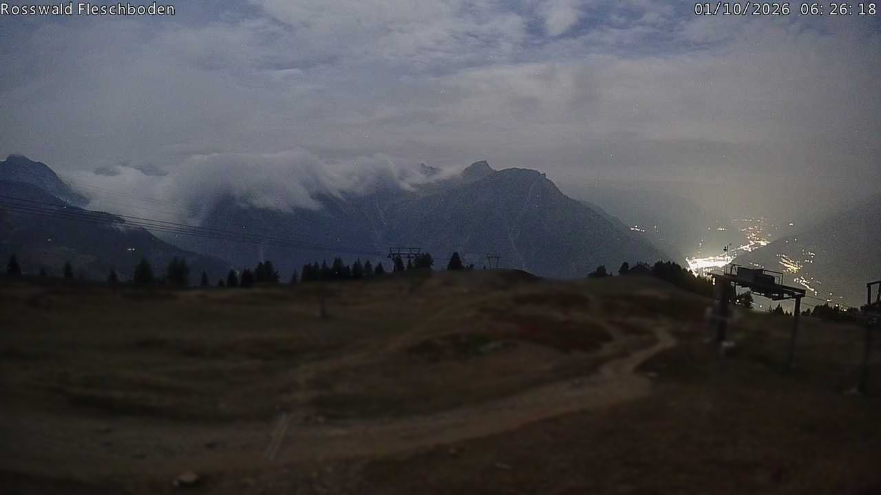 Archiv Foto Webcam Rosswald - Fleschboden