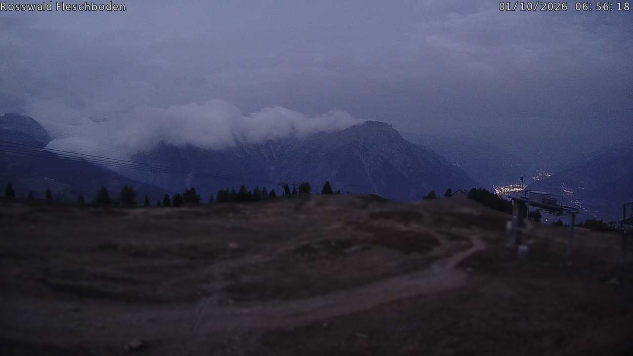 Archiv Foto Webcam Rosswald - Fleschboden