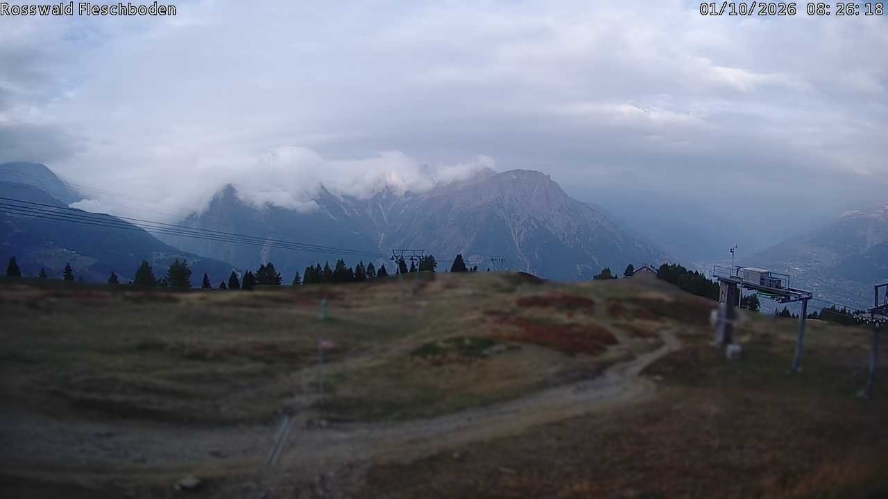 Archiv Foto Webcam Rosswald - Fleschboden