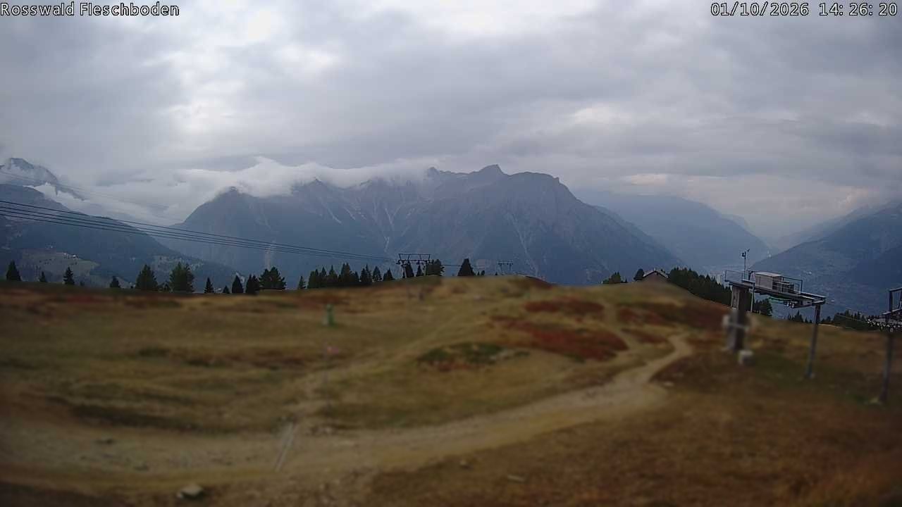 Archiv Foto Webcam Rosswald - Fleschboden
