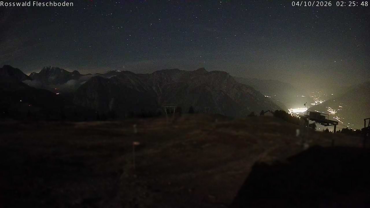 Archiv Foto Webcam Rosswald - Fleschboden