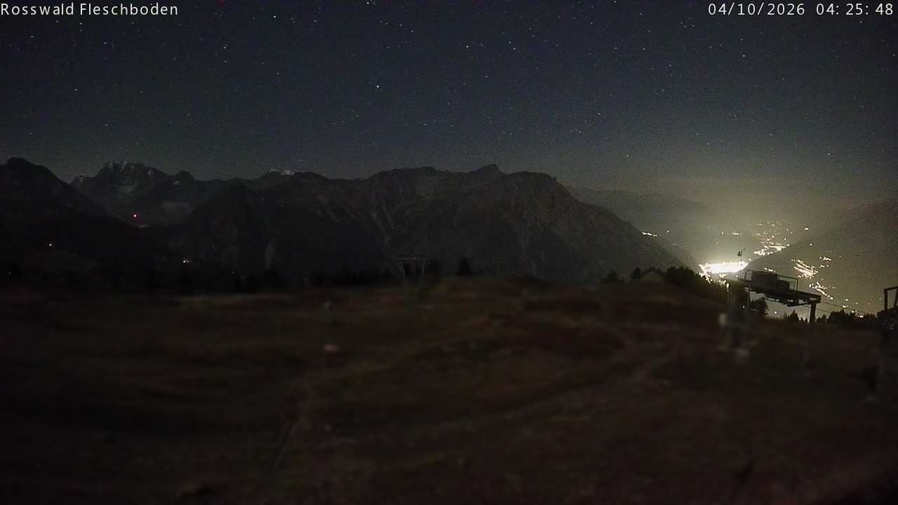 Archiv Foto Webcam Rosswald - Fleschboden