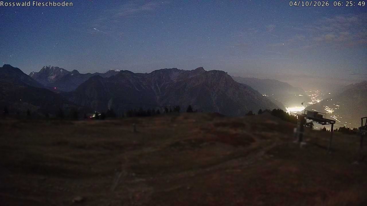 Archiv Foto Webcam Rosswald - Fleschboden