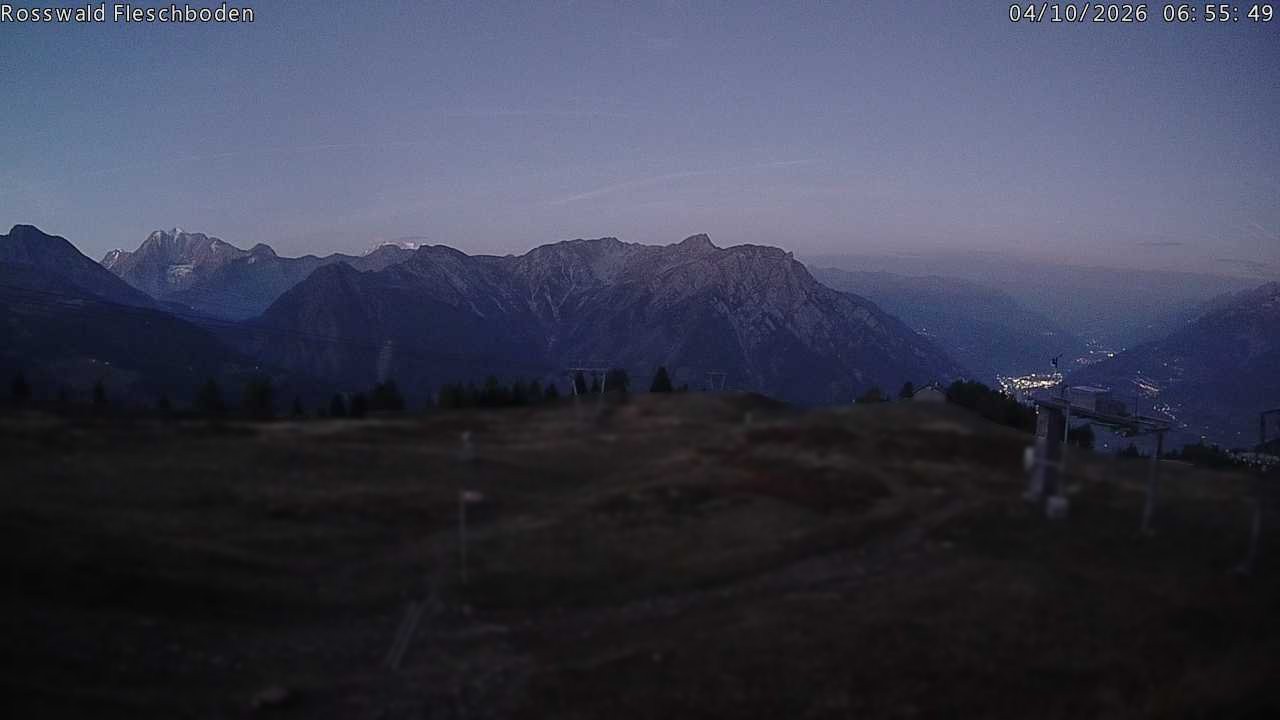 Archiv Foto Webcam Rosswald - Fleschboden