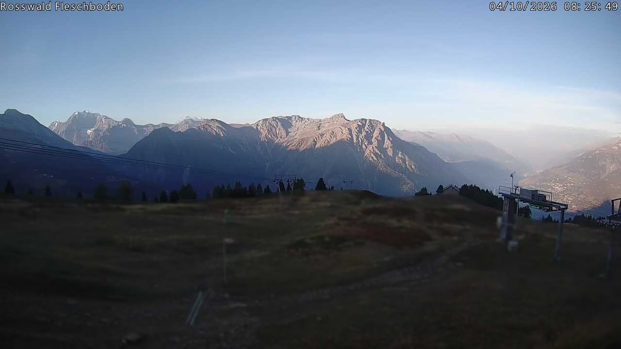 Archiv Foto Webcam Rosswald - Fleschboden