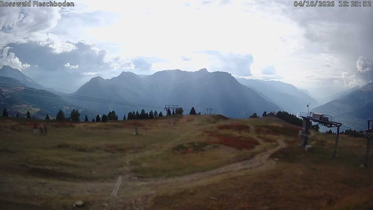 Archiv Foto Webcam Rosswald - Fleschboden
