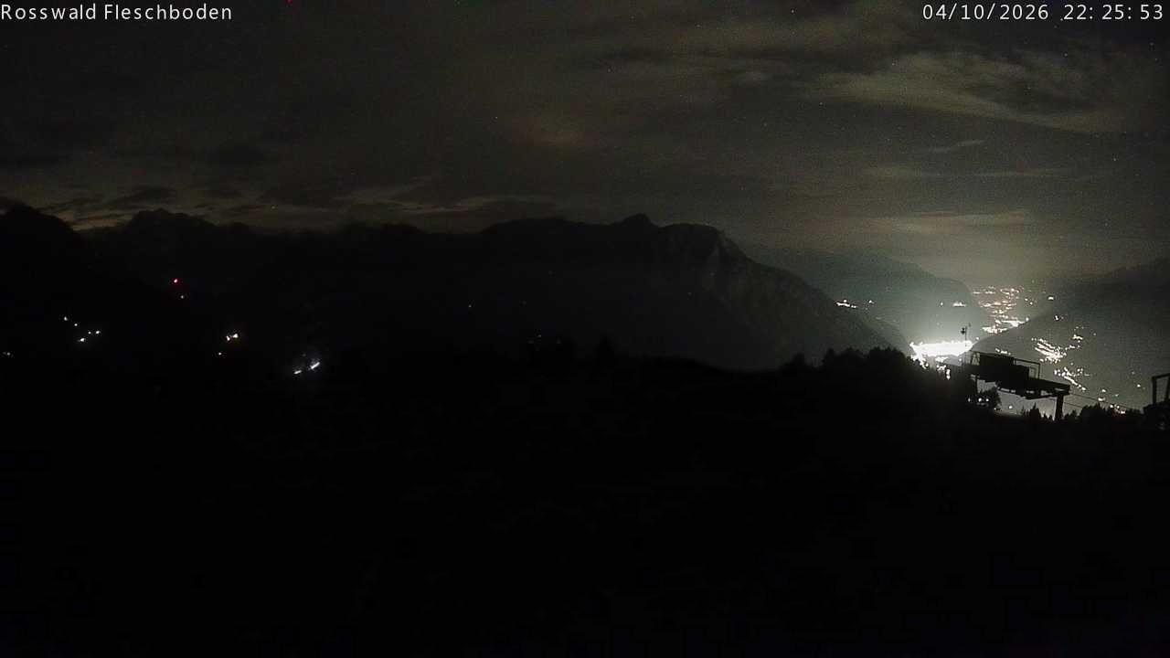 Archiv Foto Webcam Rosswald - Fleschboden