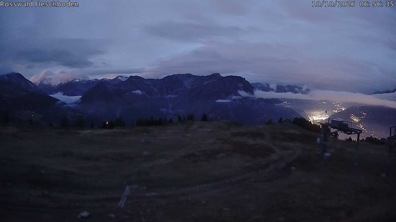 Archived image Webcam Rosswald - Fleschbodu