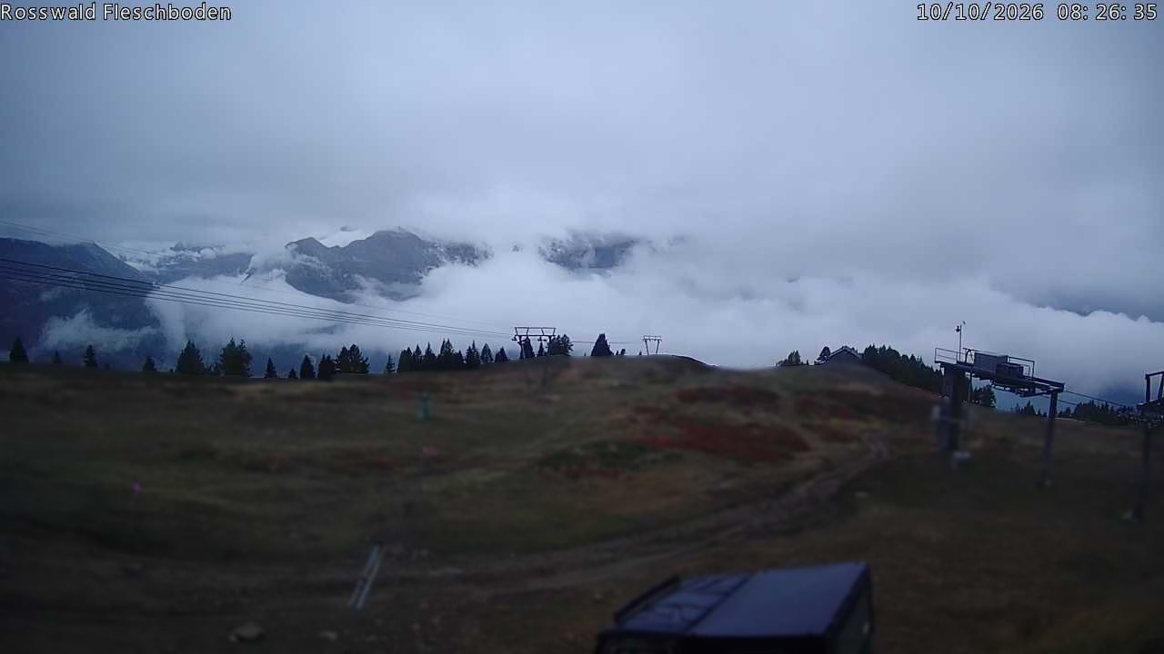 Archived image Webcam Rosswald - Fleschbodu