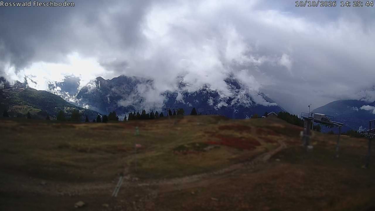 Archived image Webcam Rosswald - Fleschbodu