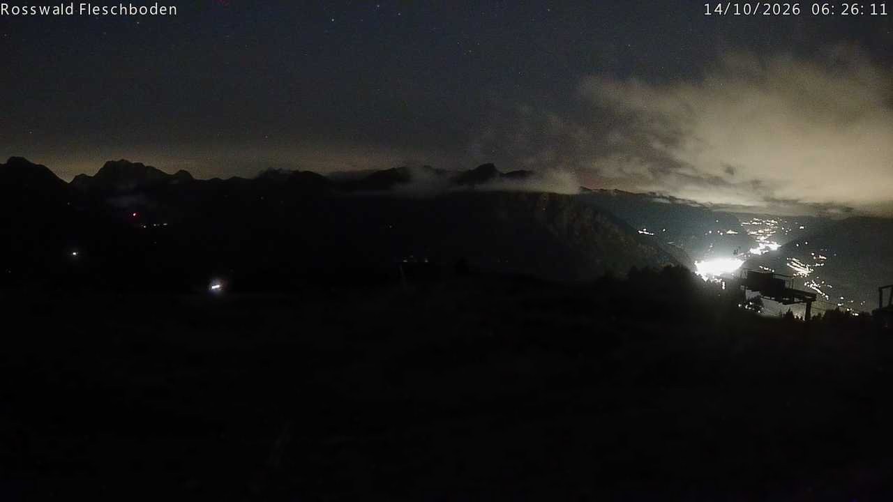 Archived image Webcam Rosswald - Fleschbodu