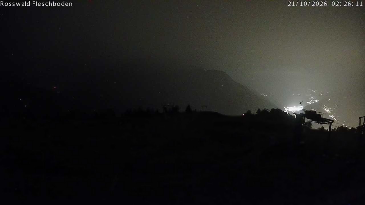 Archiv Foto Webcam Rosswald - Fleschboden