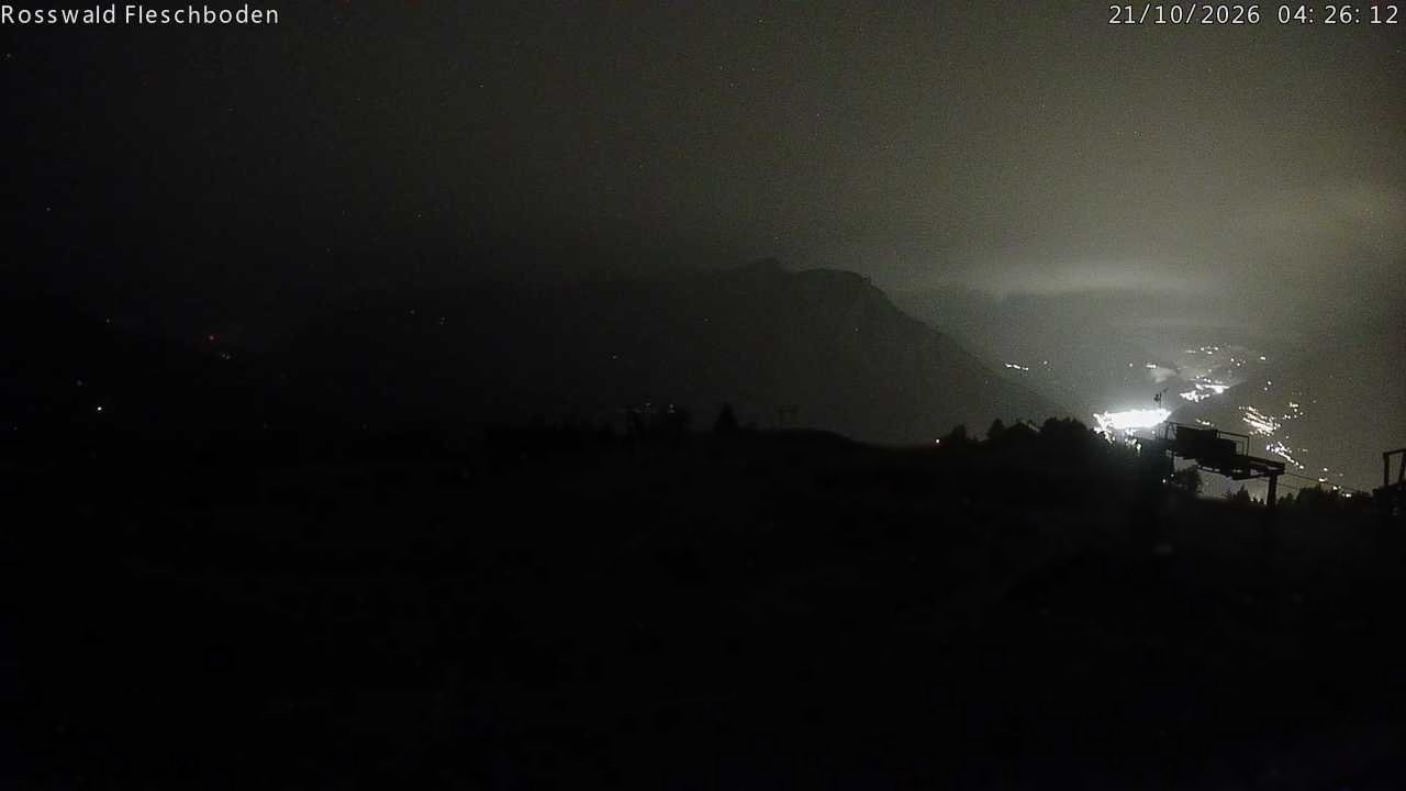 Archiv Foto Webcam Rosswald - Fleschboden