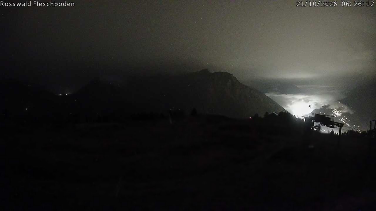 Archiv Foto Webcam Rosswald - Fleschboden