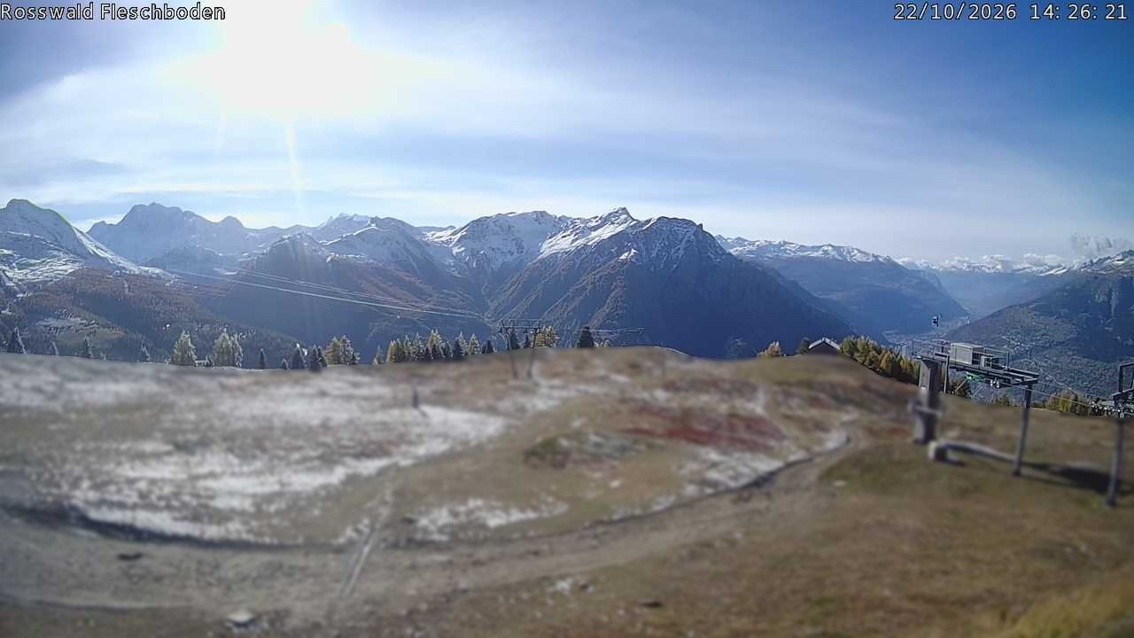 Archiv Foto Webcam Rosswald - Fleschboden