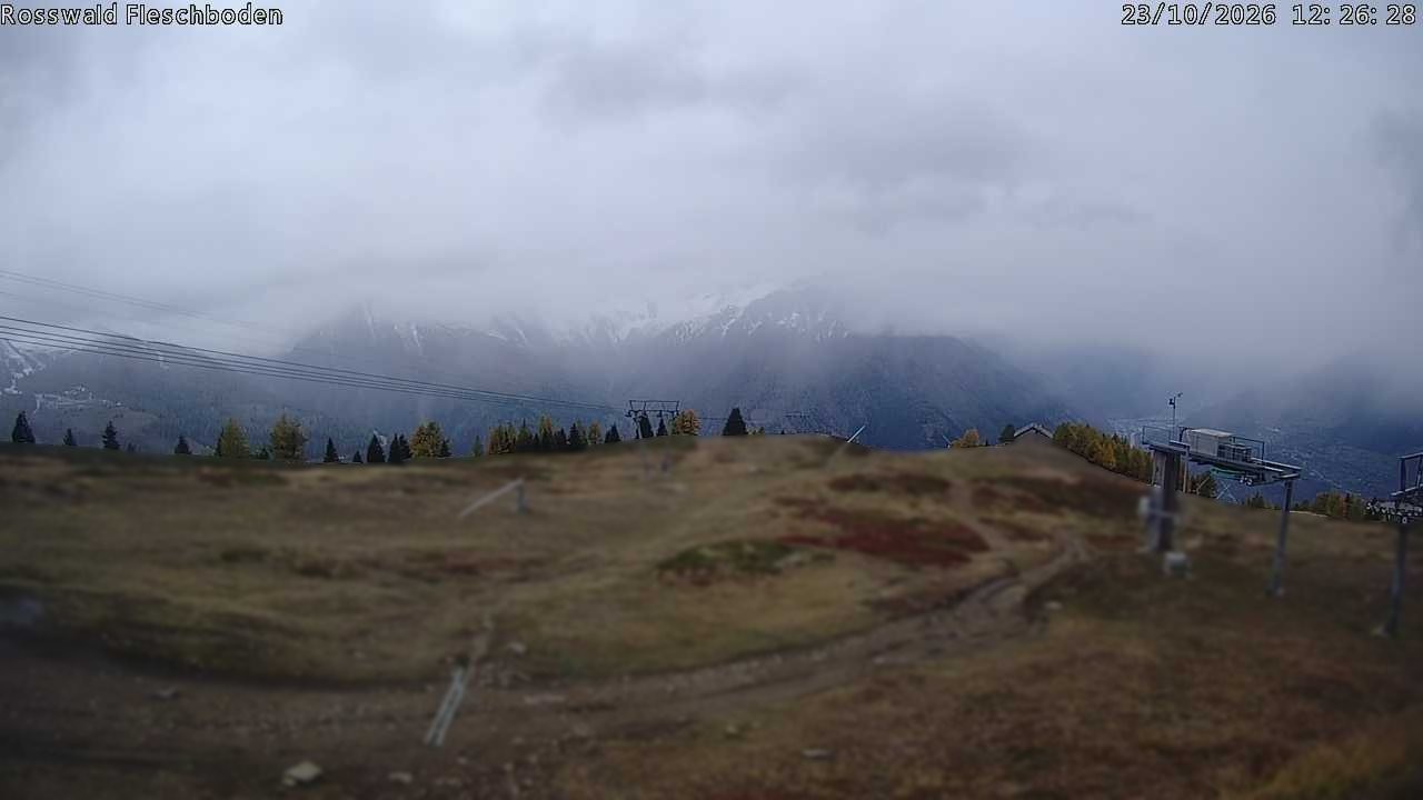 Archived image Webcam Rosswald - Fleschbodu
