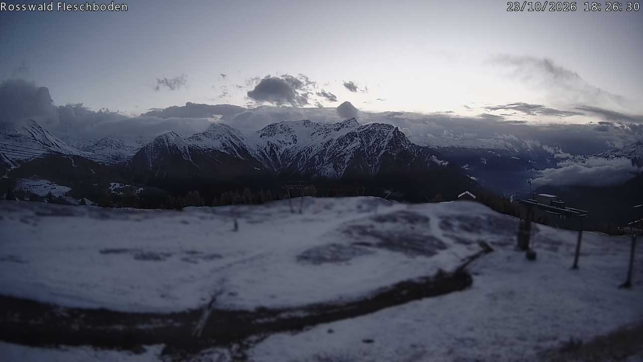 Archiv Foto Webcam Rosswald - Fleschboden