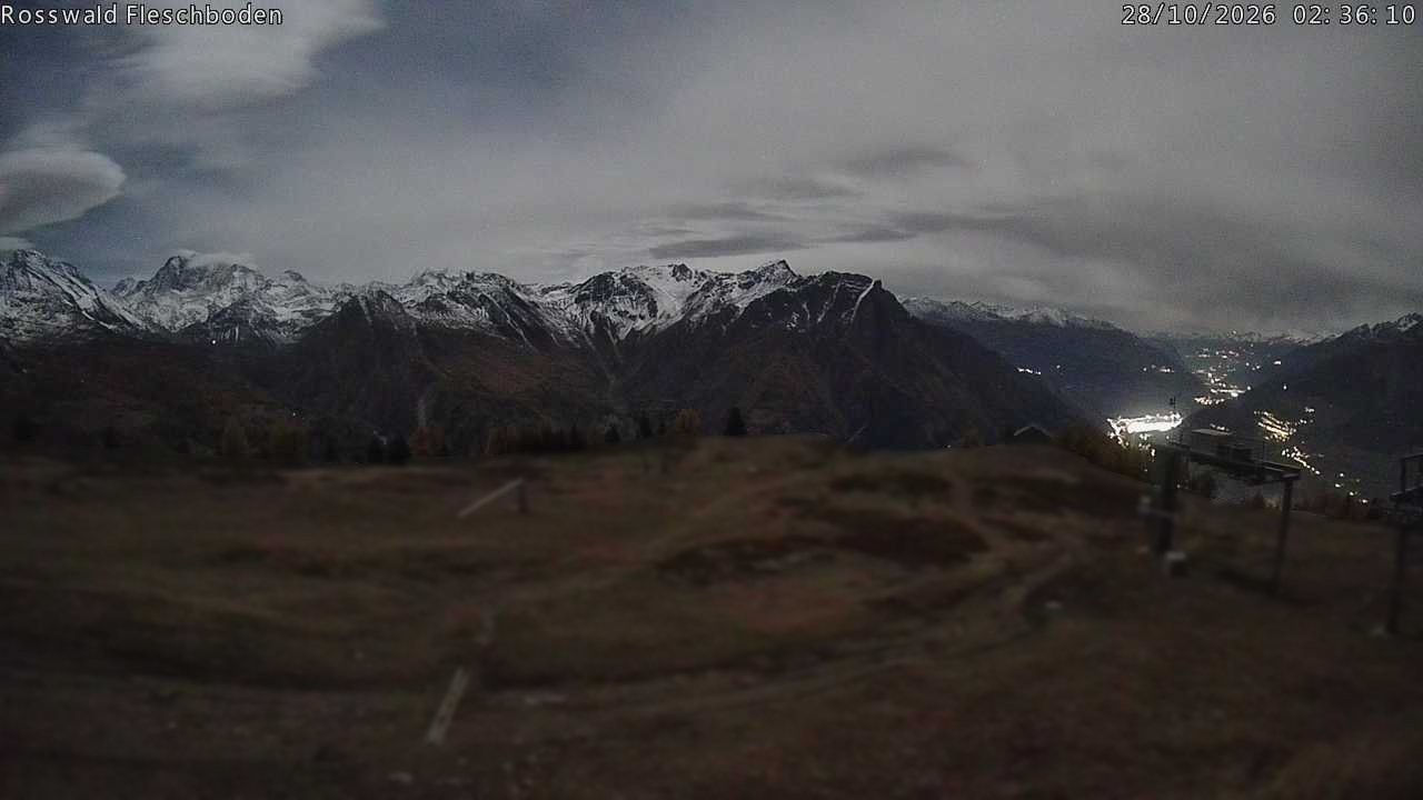 Archiv Foto Webcam Rosswald - Fleschboden