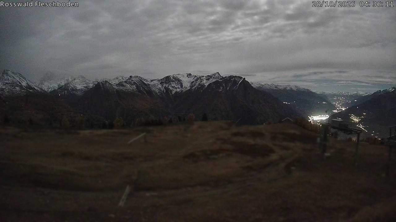 Archiv Foto Webcam Rosswald - Fleschboden