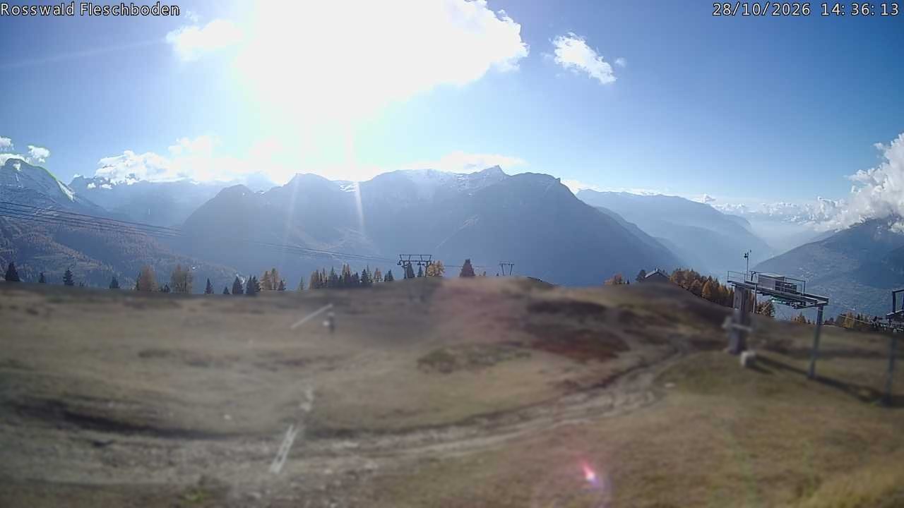 Archiv Foto Webcam Rosswald - Fleschboden