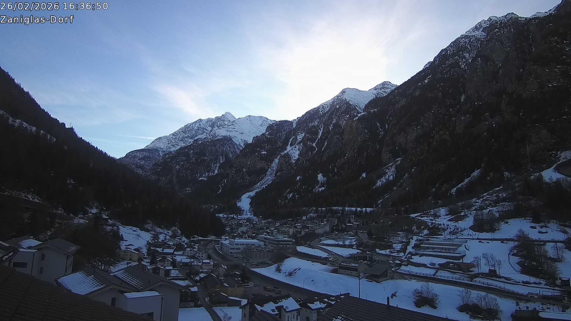 Archived image Webcam St. Niklaus Village