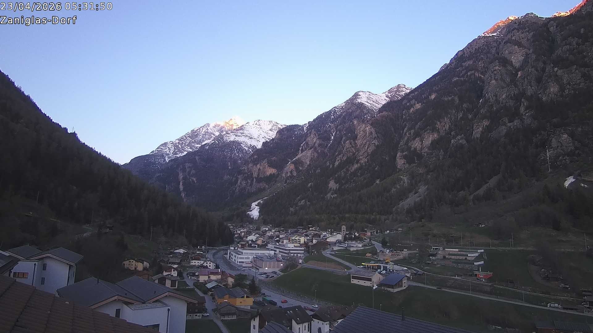 Archived image Webcam St. Niklaus Village