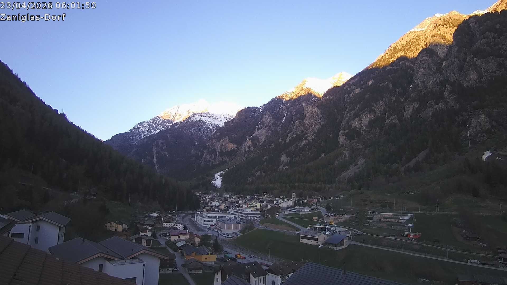 Archived image Webcam St. Niklaus Village