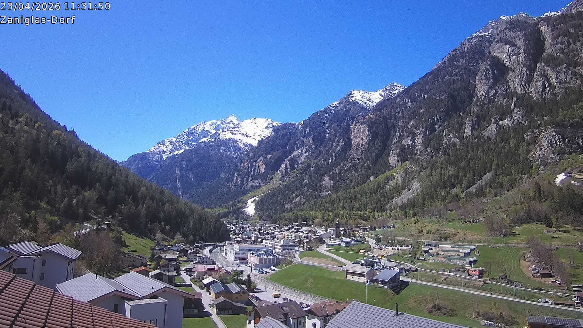 Archived image Webcam St. Niklaus Village