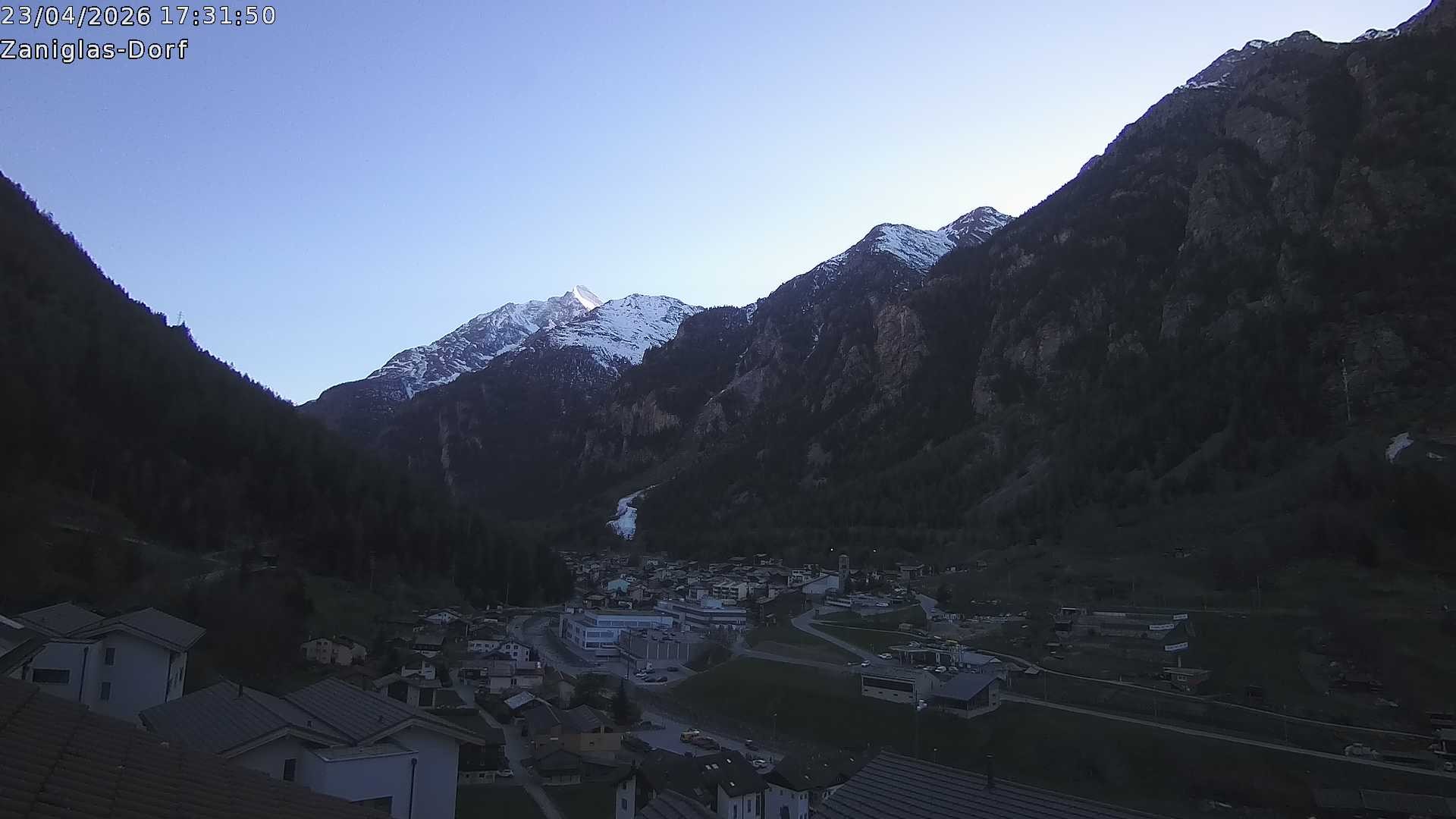 Archived image Webcam St. Niklaus Village