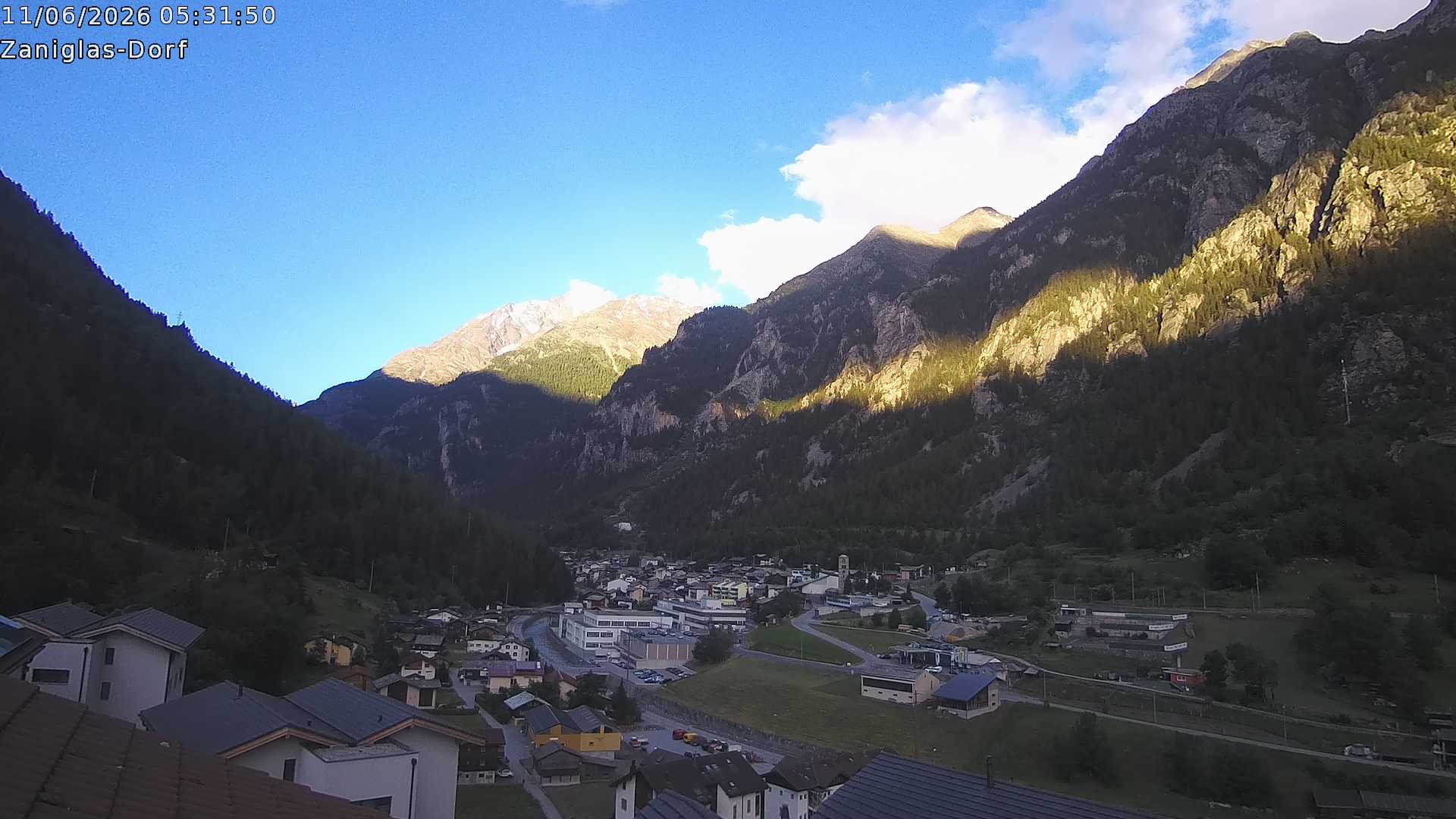 Archived image Webcam St. Niklaus Village