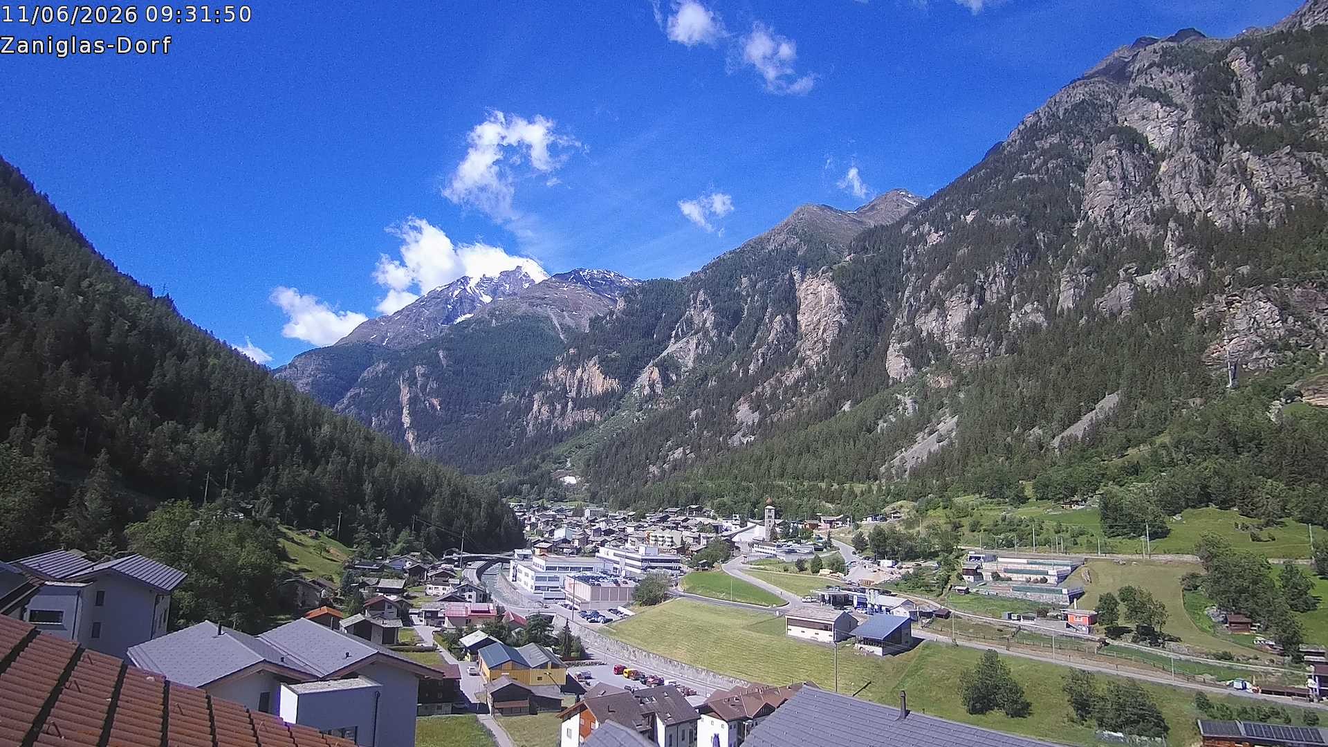 Archived image Webcam St. Niklaus Village