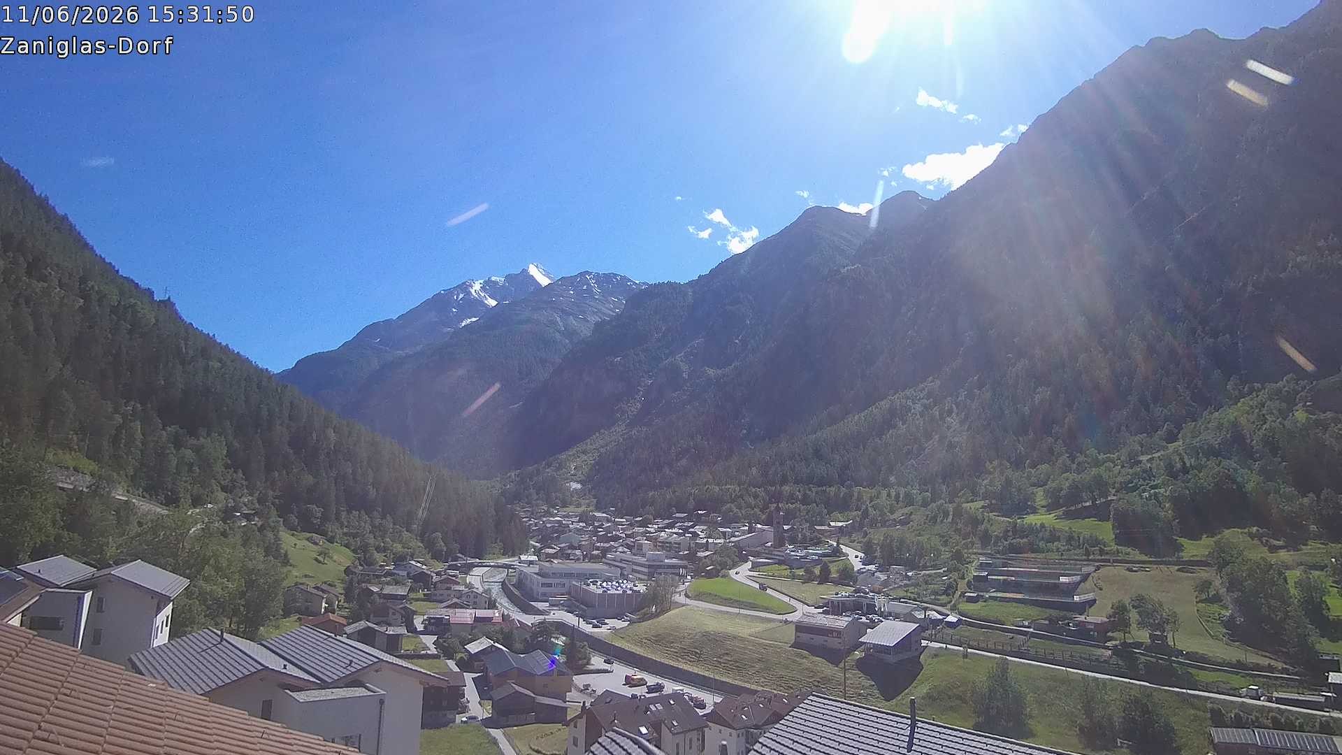 Archived image Webcam St. Niklaus Village