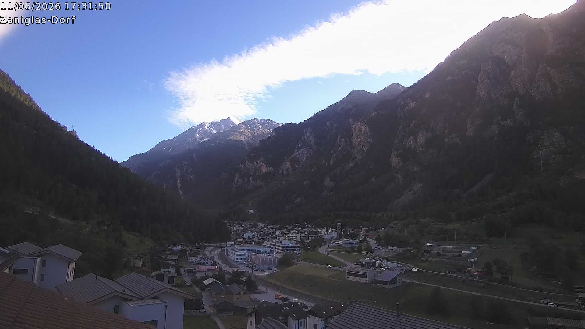 Archived image Webcam St. Niklaus Village
