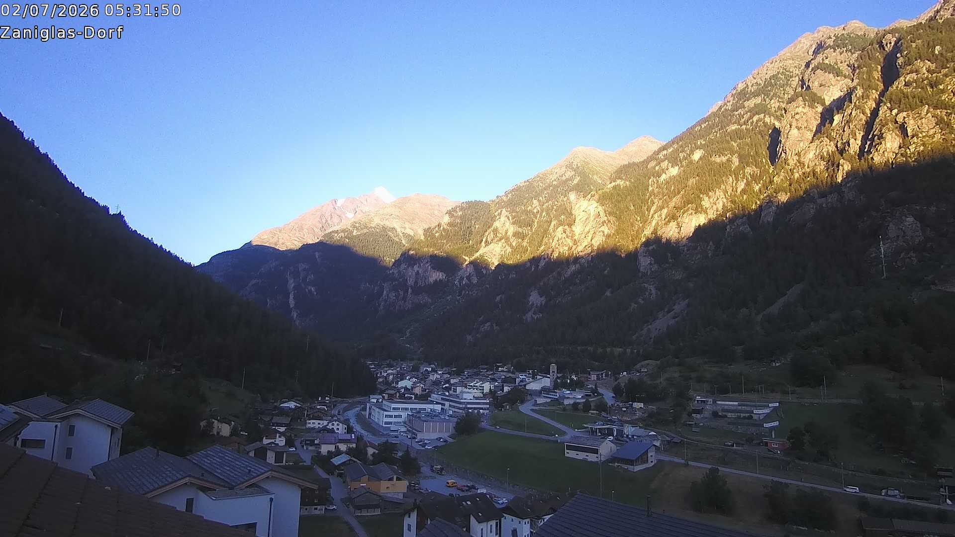 Archived image Webcam St. Niklaus Village