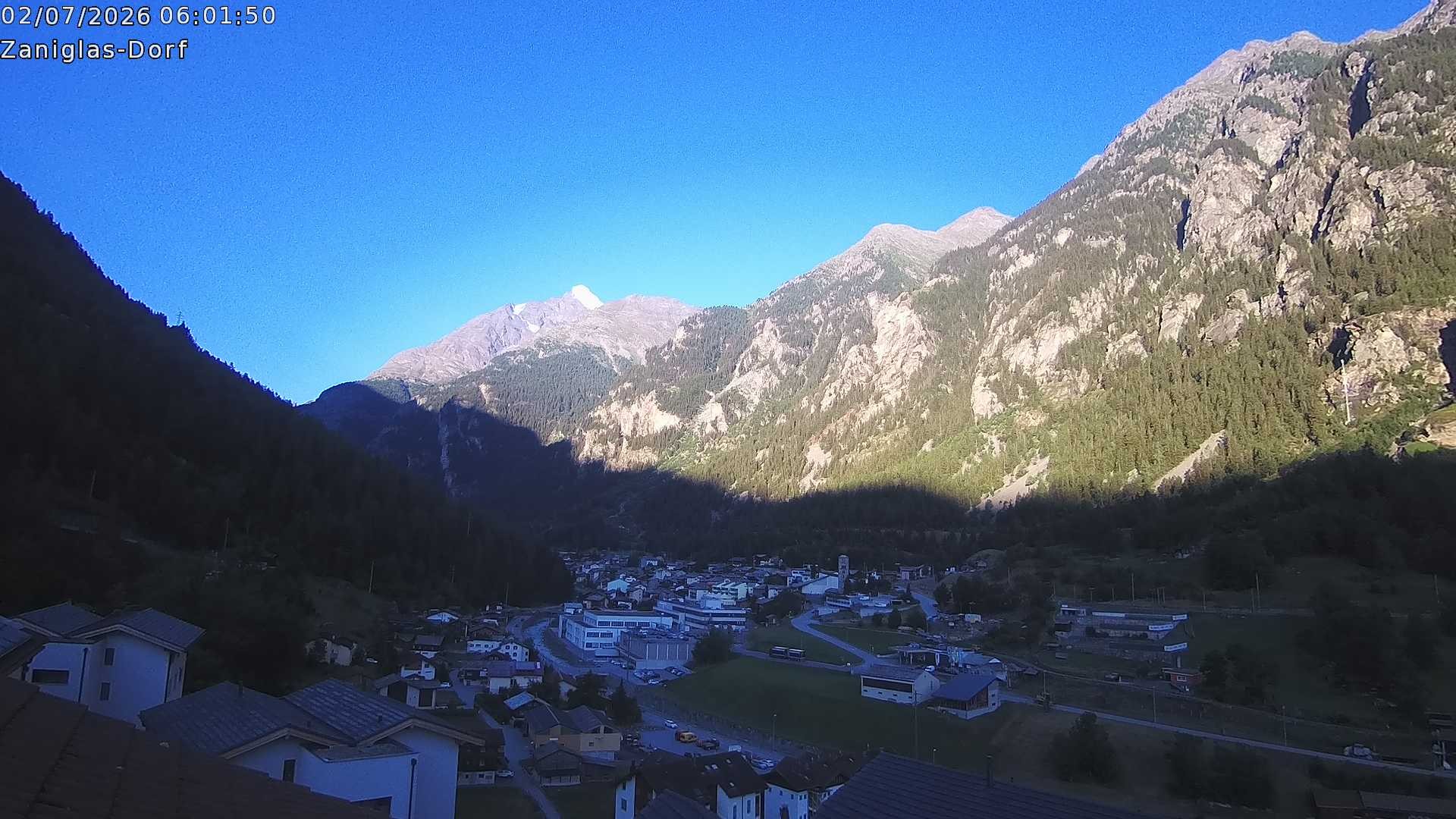 Archived image Webcam St. Niklaus Village