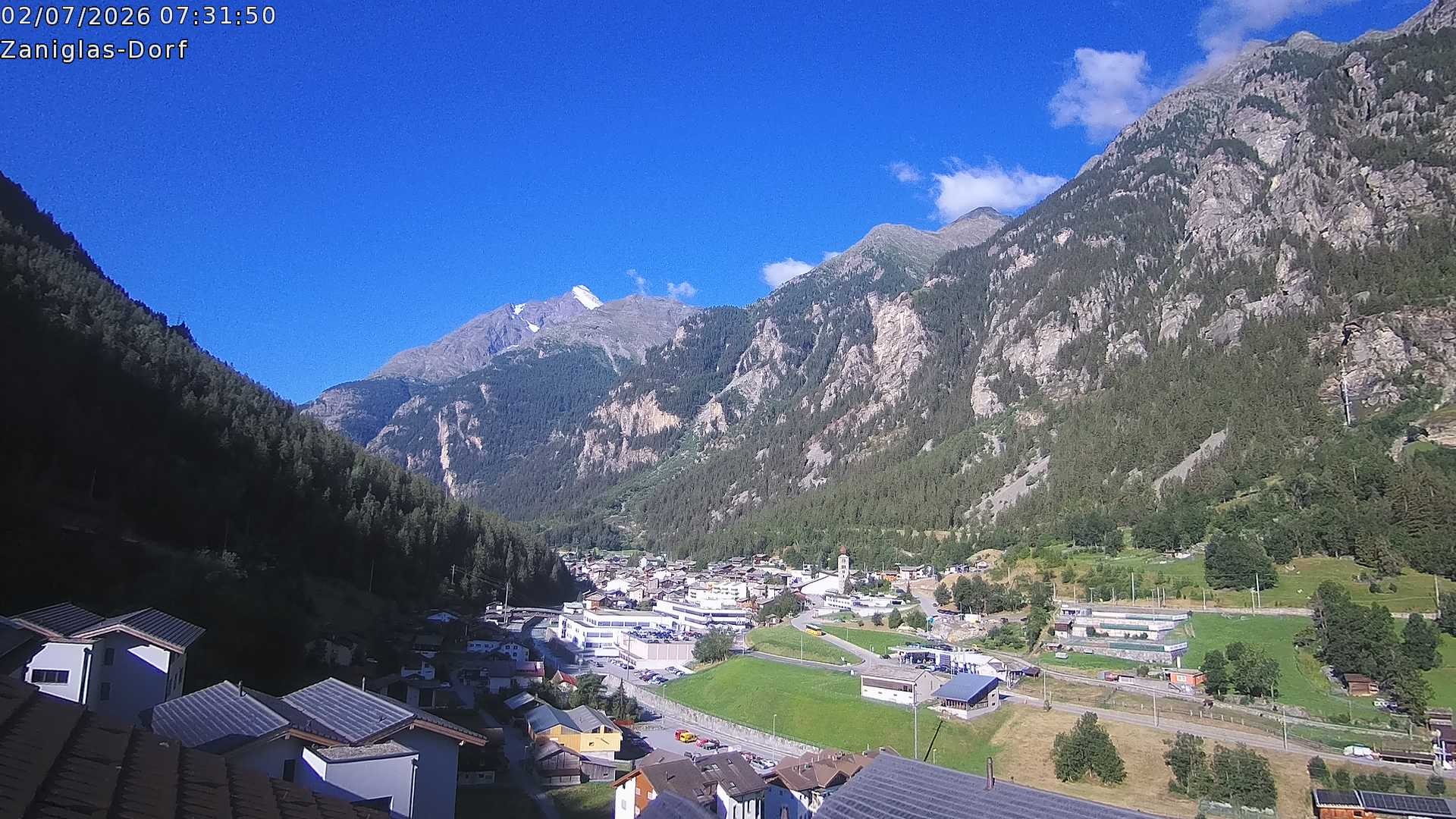 Archived image Webcam St. Niklaus Village