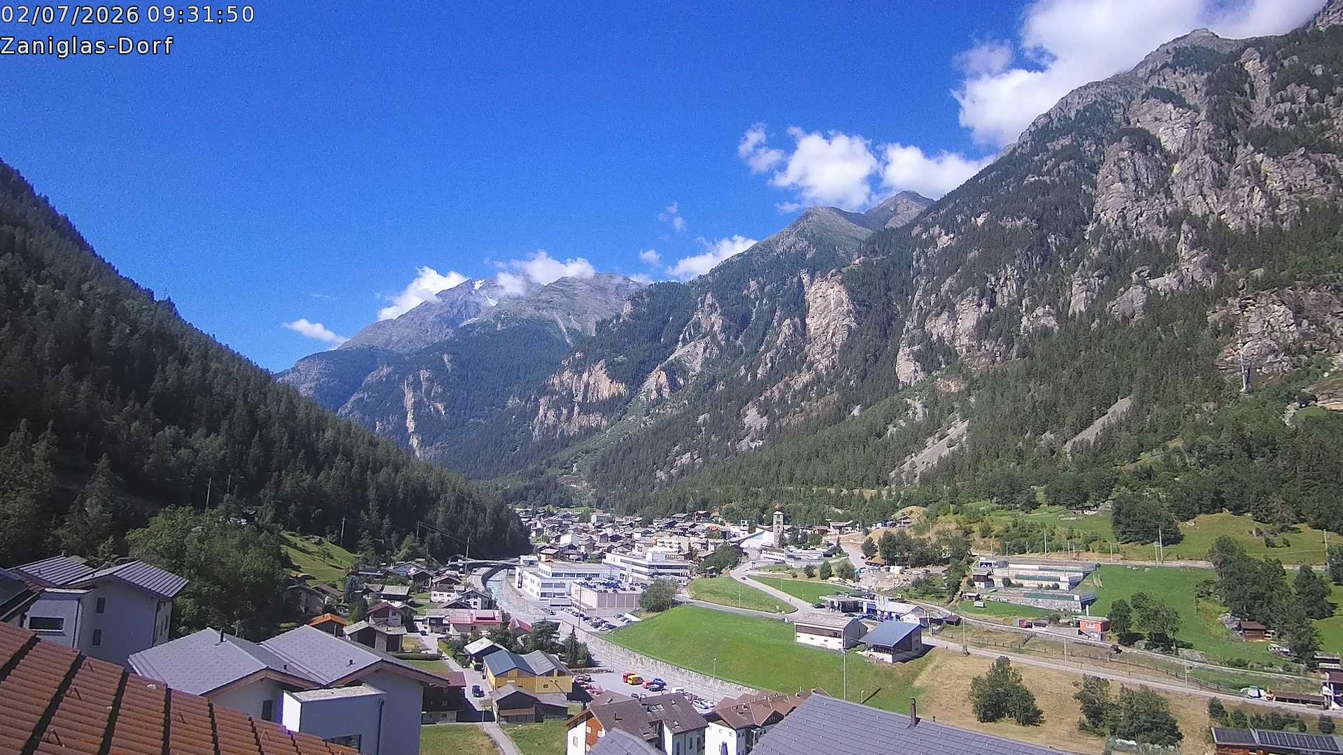 Archived image Webcam St. Niklaus Village