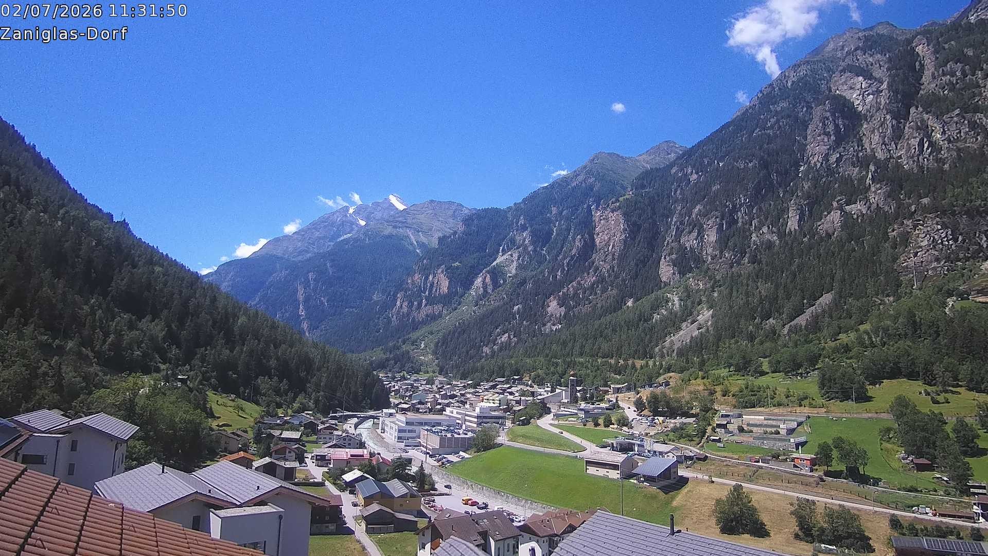 Archived image Webcam St. Niklaus Village