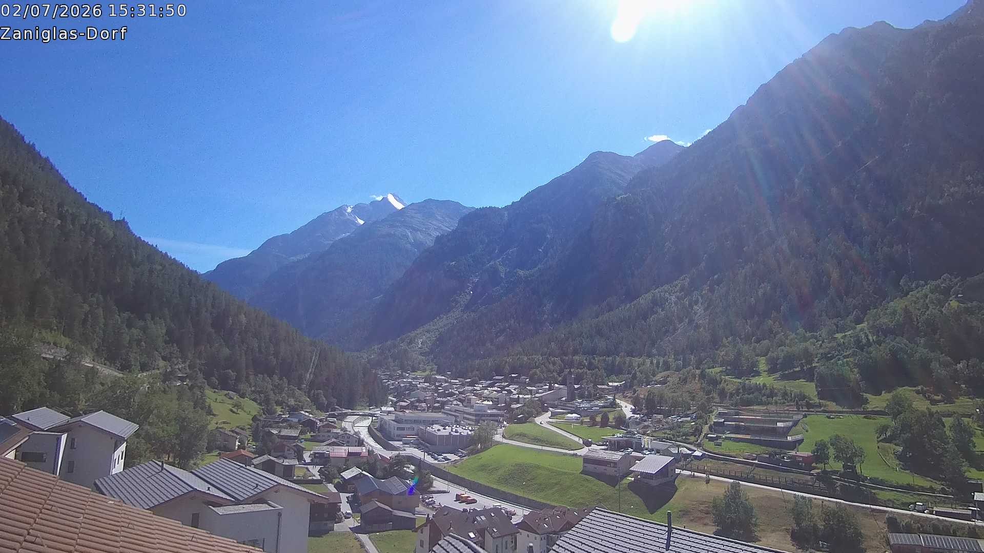 Archived image Webcam St. Niklaus Village
