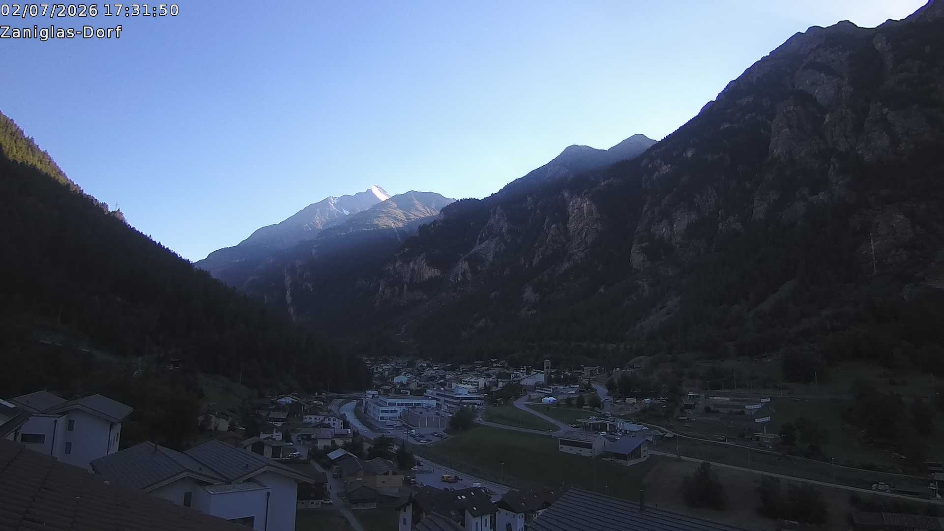 Archived image Webcam St. Niklaus Village