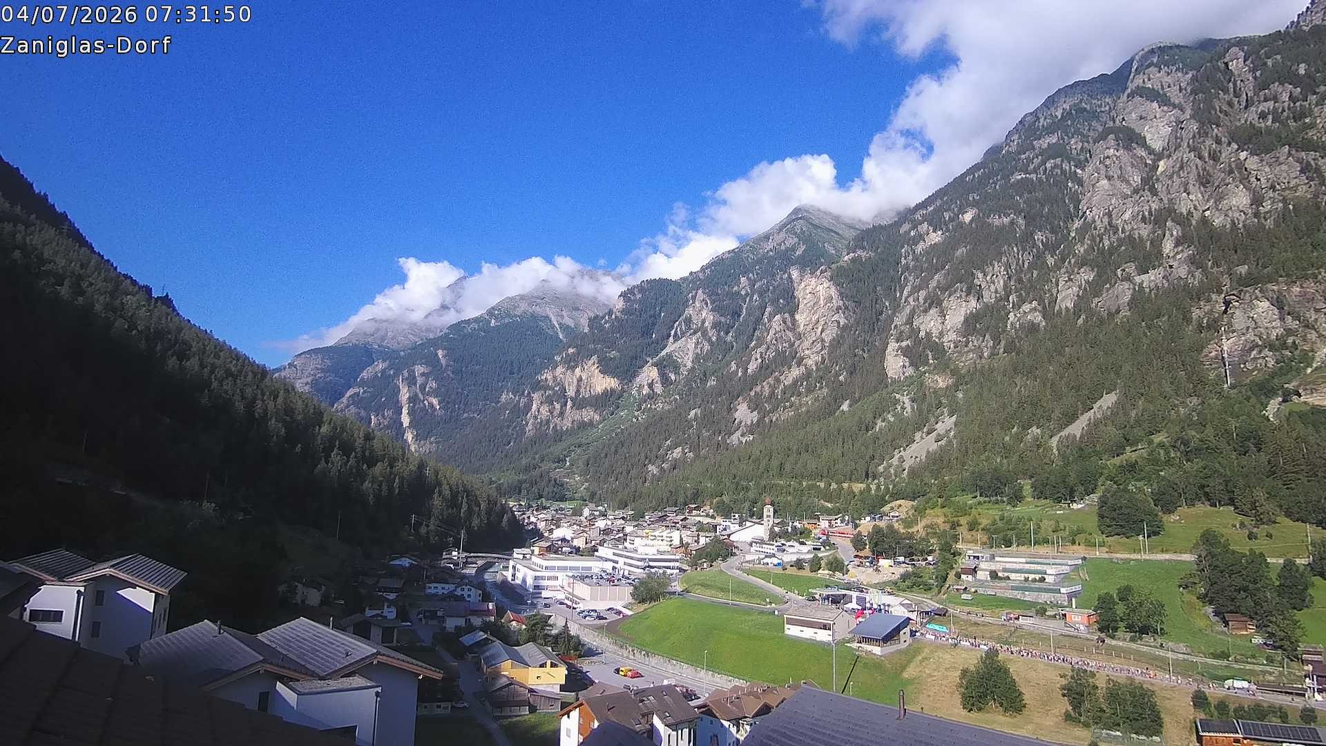Archived image Webcam St. Niklaus Village