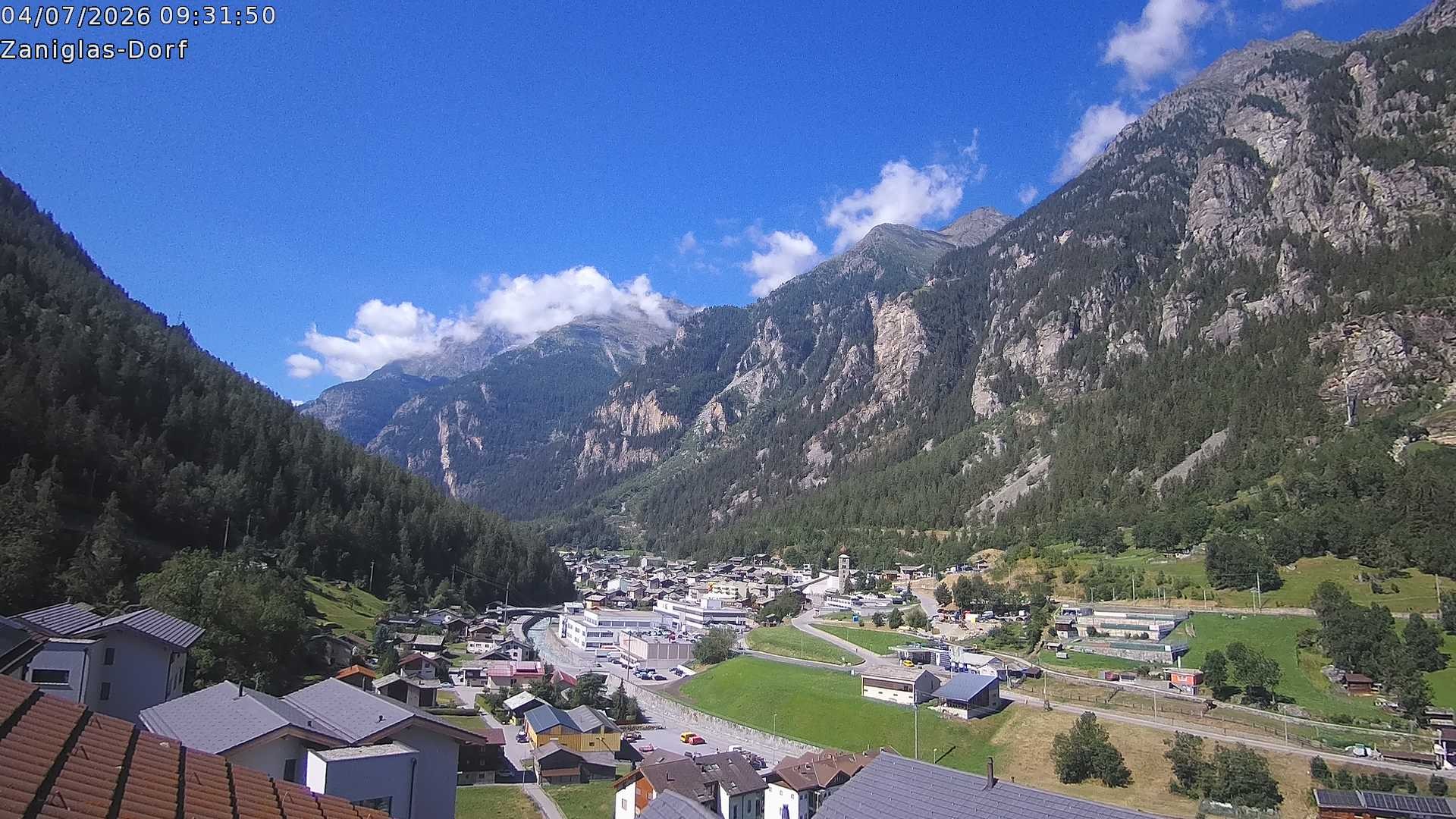 Archived image Webcam St. Niklaus Village
