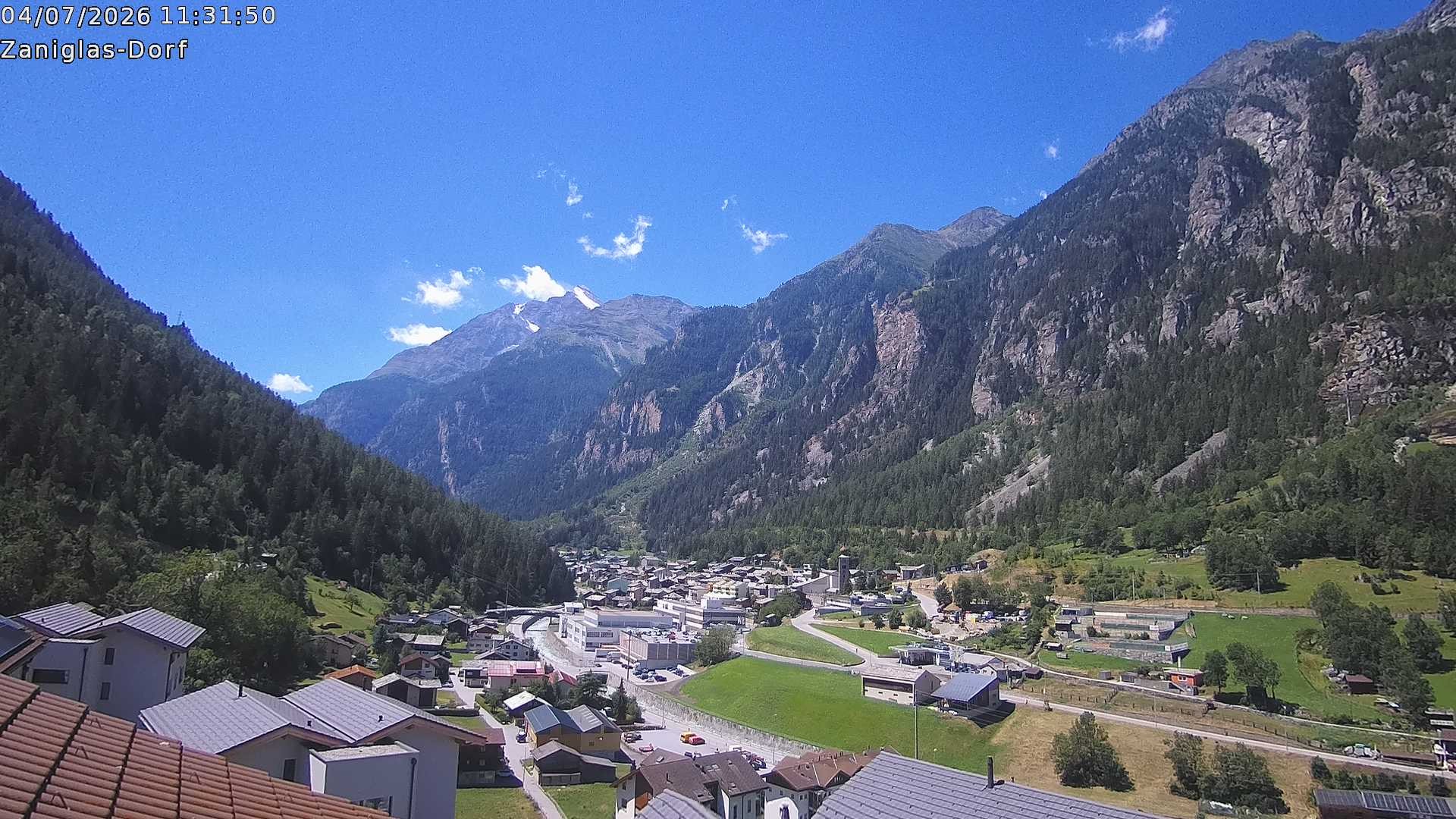 Archived image Webcam St. Niklaus Village