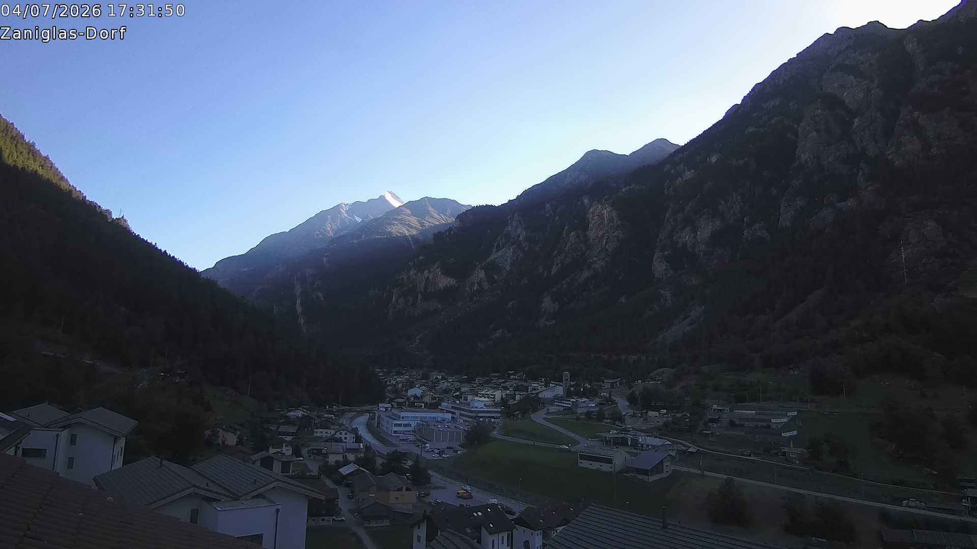 Archived image Webcam St. Niklaus Village