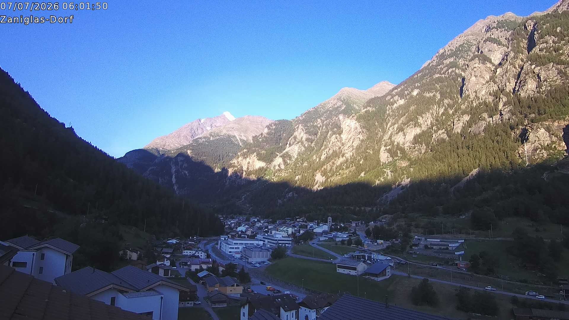 Archived image Webcam St. Niklaus Village