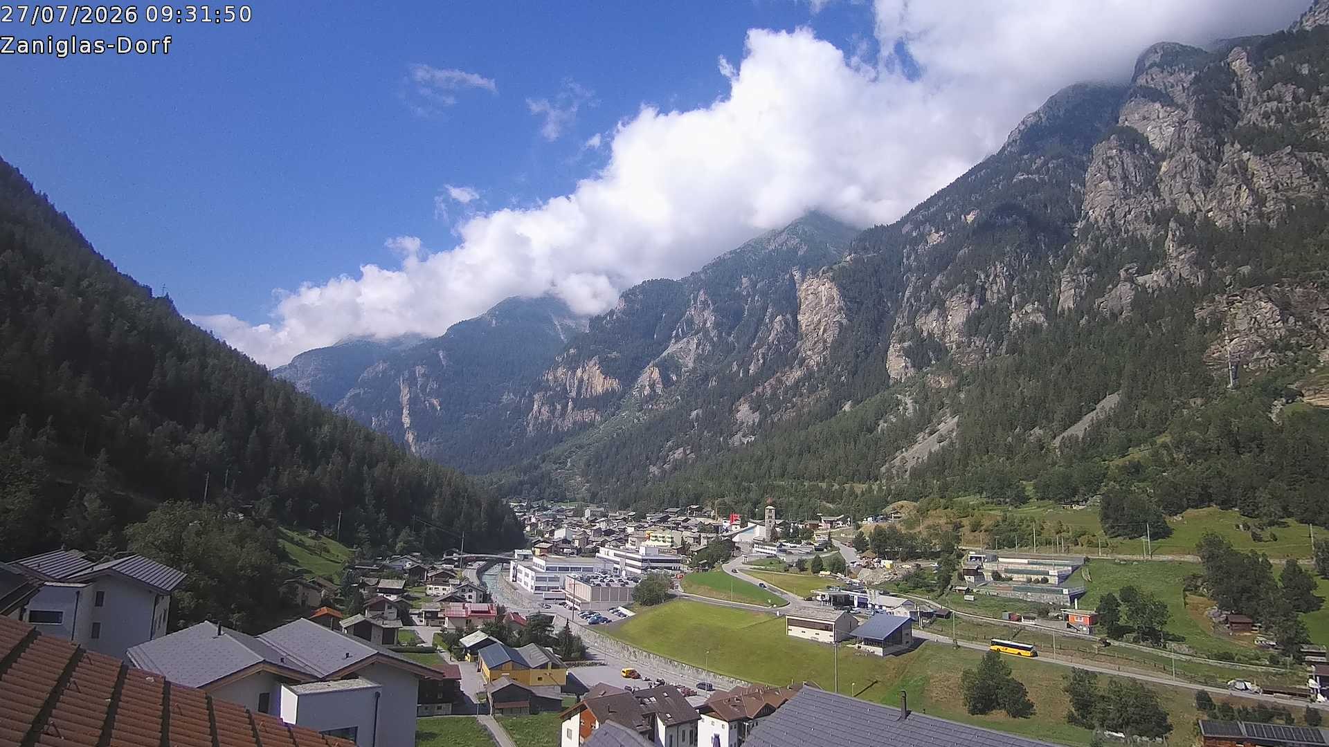 Archived image Webcam St. Niklaus Village