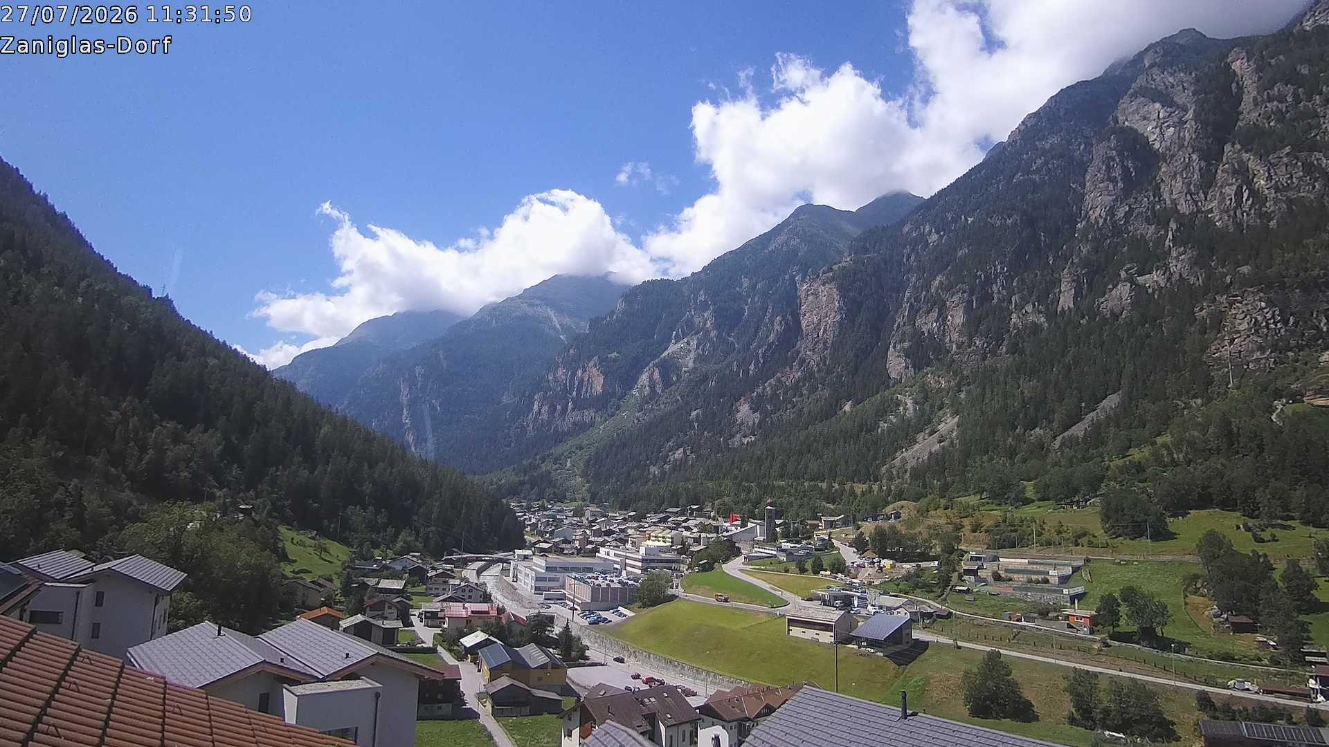 Archived image Webcam St. Niklaus Village