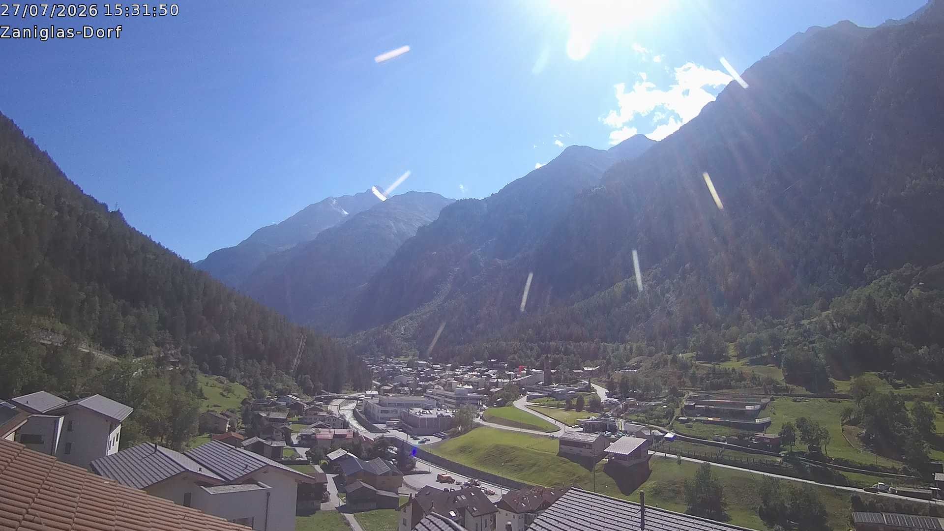 Archived image Webcam St. Niklaus Village